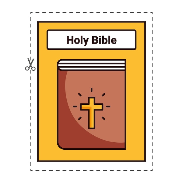 Christian flashcard dotted