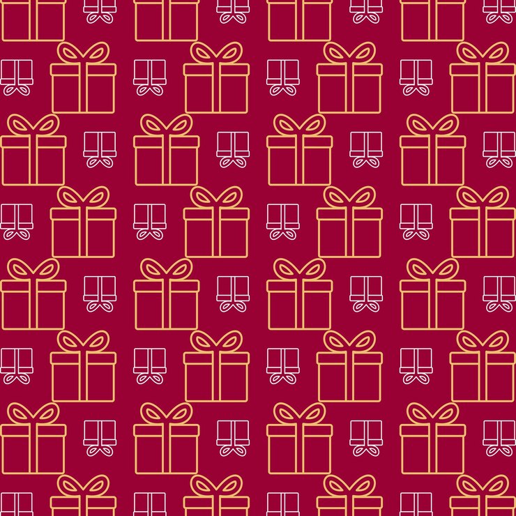 Vector christmas abstract sweet trendy seamless pattern vector illustration