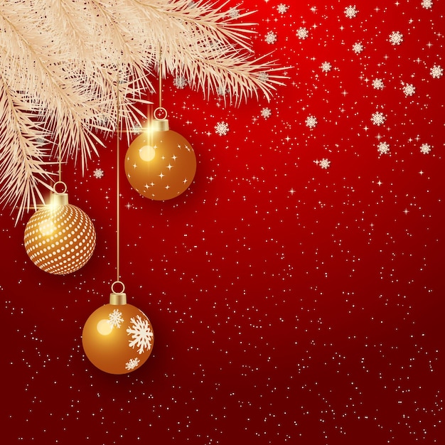 星と雪片とクリスマスと新年の赤いベクトルの背景