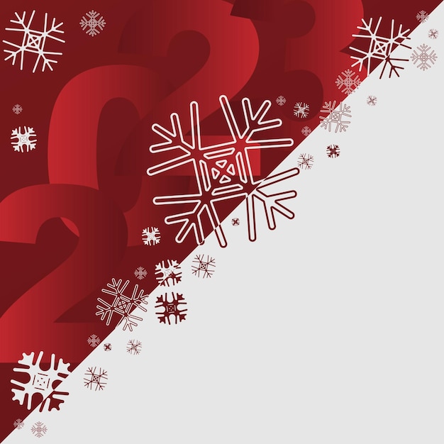 Christmas background or banner with place for text