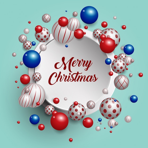 Vector christmas background design