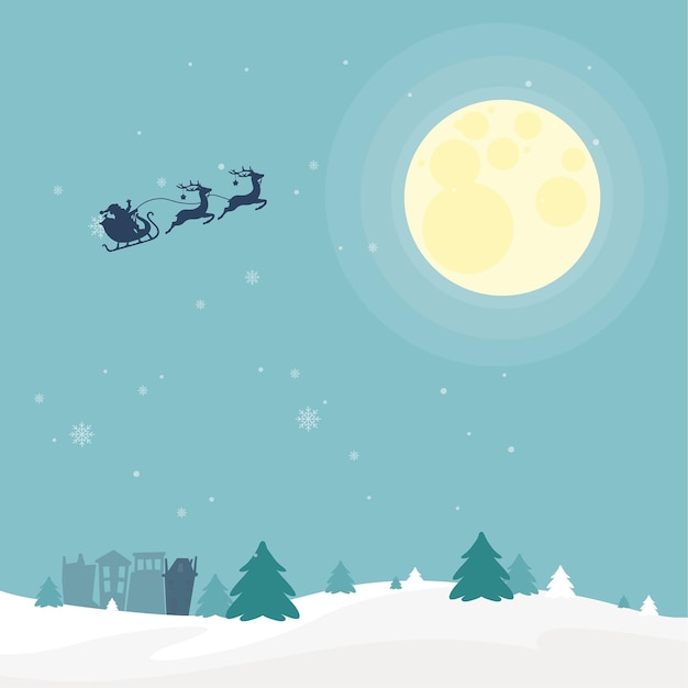 Vector christmas-background-illustration