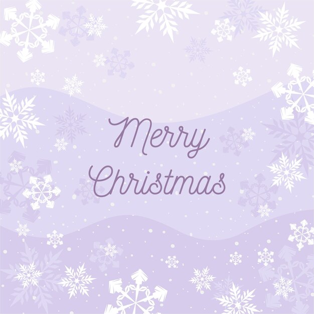 Vector christmas background purple and white colour with snowflake