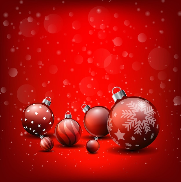 Christmas background, red background Happy New Year