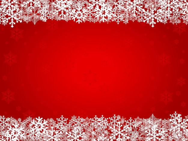 Christmas background red