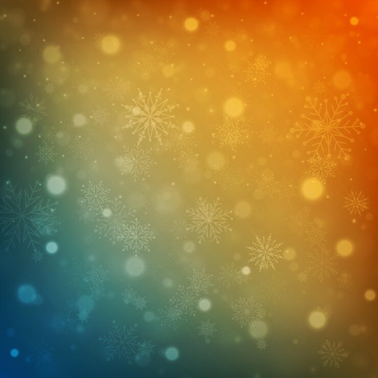 वेक्टर christmas background snowflakes with lights