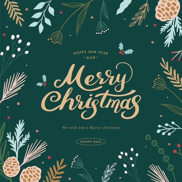 Christmas background template illustration. baner. pop-up. frame