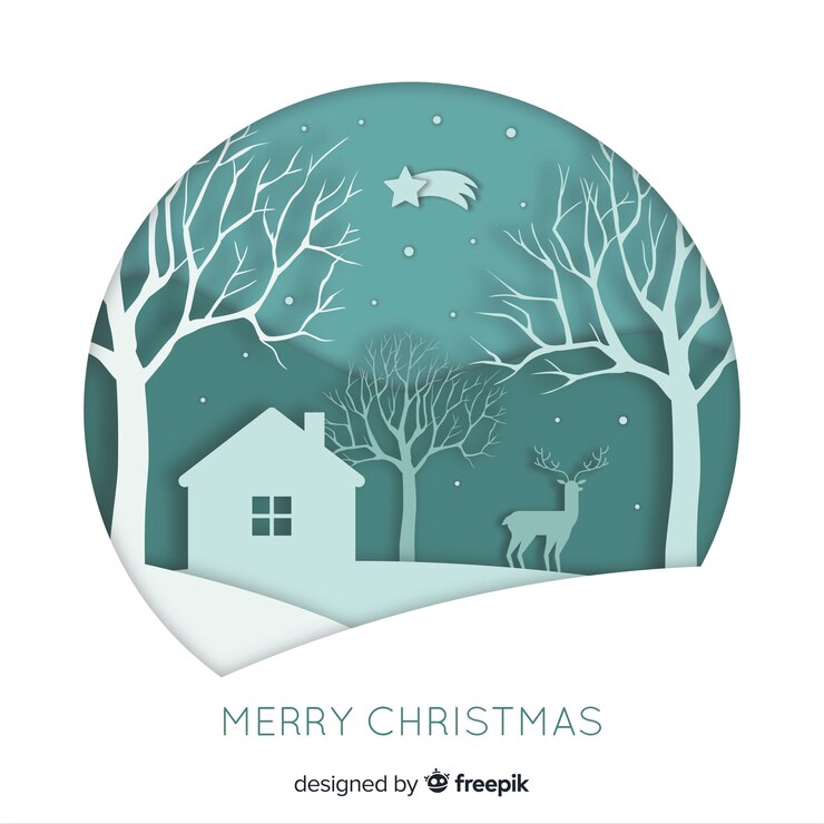 Vector christmas background
