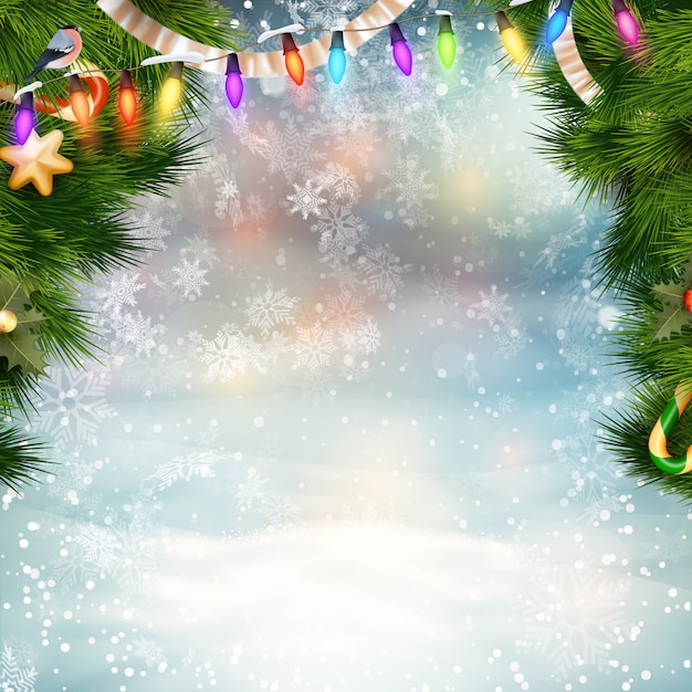 Vector christmas background.