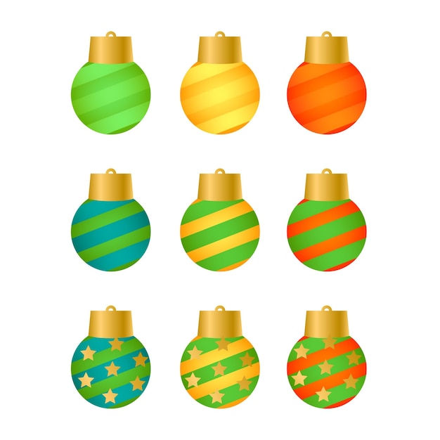 christmas ball colorful ball color ball celebrate ball