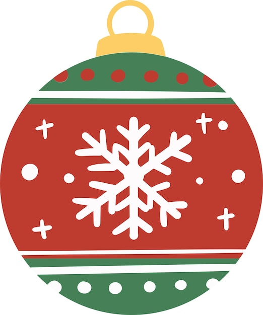 Vector christmas ball decoration vector material