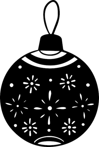 Christmas ball illustration