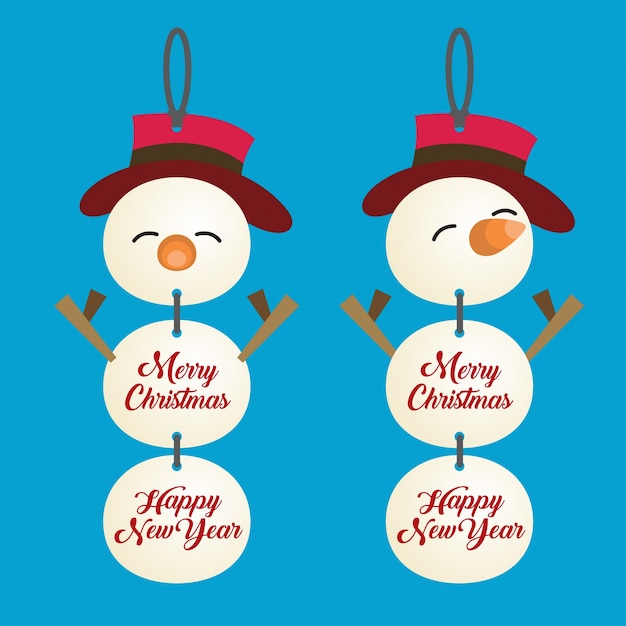 Vector christmas banner design