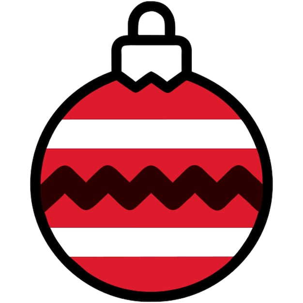 christmas bauble icon