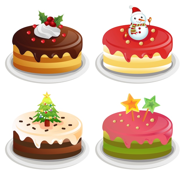 christmas cake set