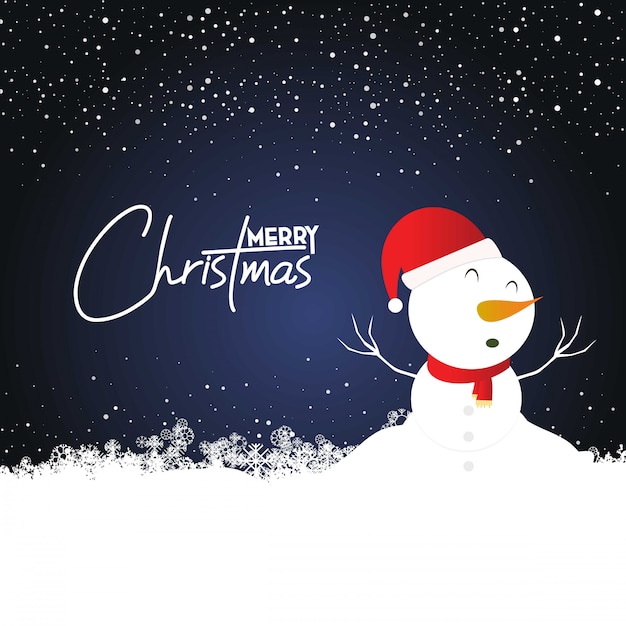 Christmas card design with elegant design and dark background ve