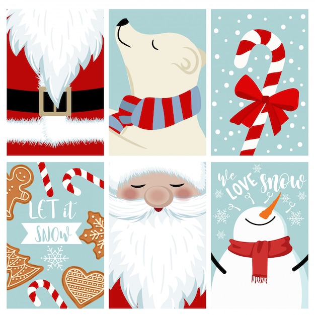 Christmas card set