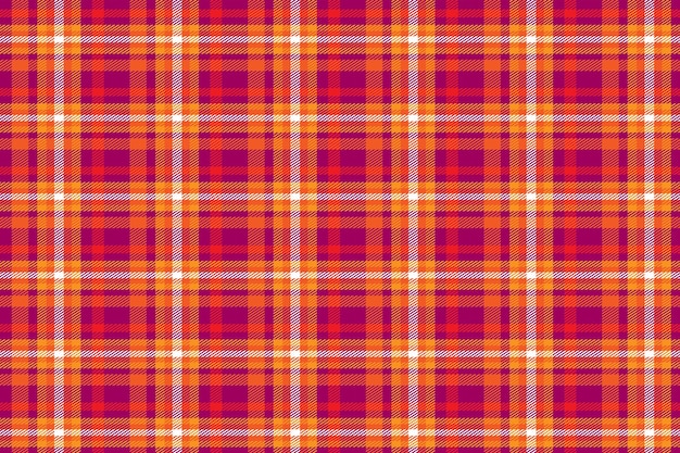 Christmas Check Retro Plaid Pattern Vector