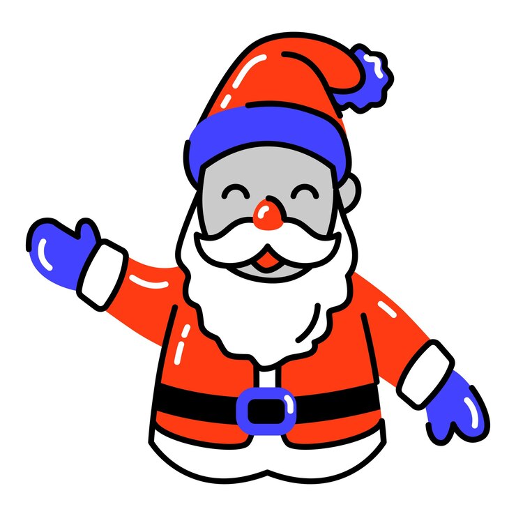 Christmas Colored outline icon pack