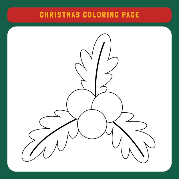 어린이 들 을 위한 크리스마스 색칠 페이지