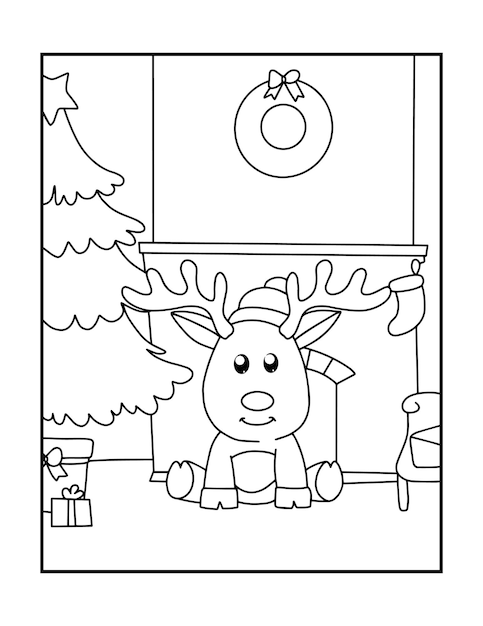 Coloriages de Noël  Проекты детского творчества, Детские художественные  проекты, Рождественские письма