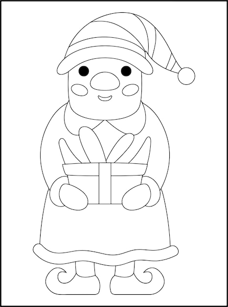 Christmas coloring pages fot kids