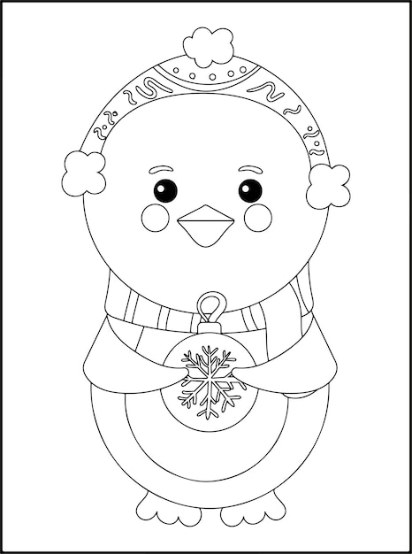 Christmas Coloring Pages Fot Kids