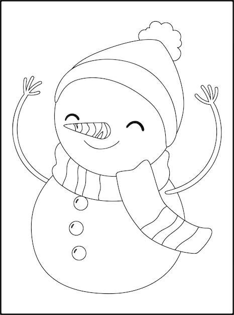 Christmas Coloring Pages Fot Kids