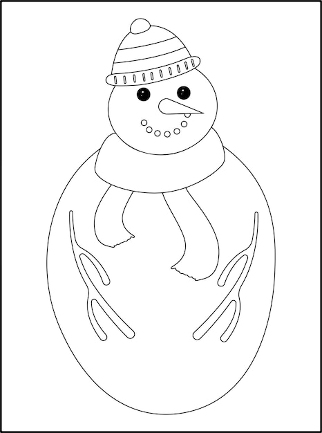 Christmas Coloring Pages Fot Kids