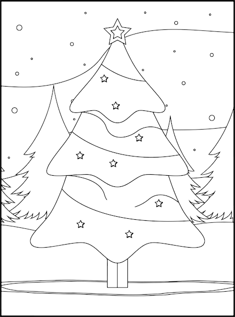 Christmas coloring pages for kids