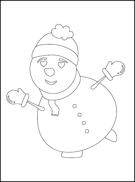 Christmas Coloring Pages For Kids