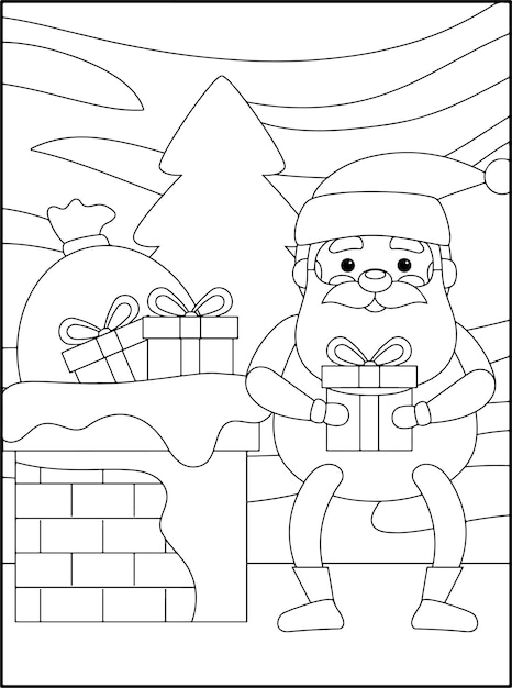 Christmas Coloring Pages For Kids