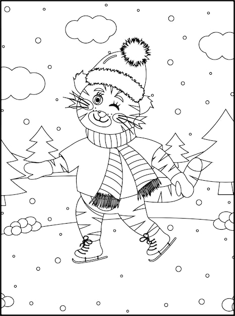 Christmas Coloring Pages For Kids