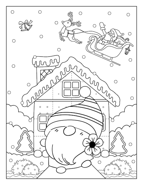 Christmas Coloring pages for kids