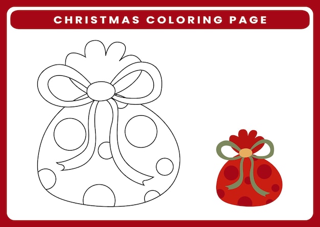 아이들을 위해 인쇄할 수 있는 크리스마스 색칠 공부 페이지