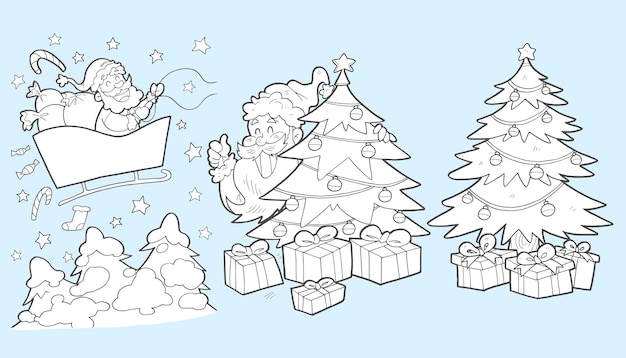 Christmas coloring pages