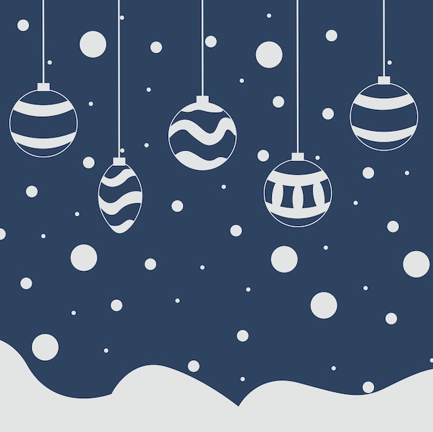 Christmas concept with holiday elements. Vector illustration for cards, posters, flyers.