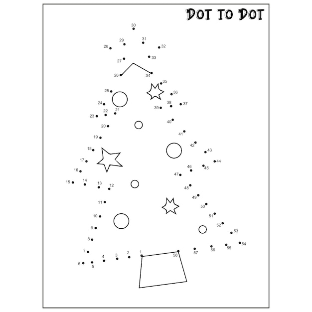 Christmas connect the dots activities