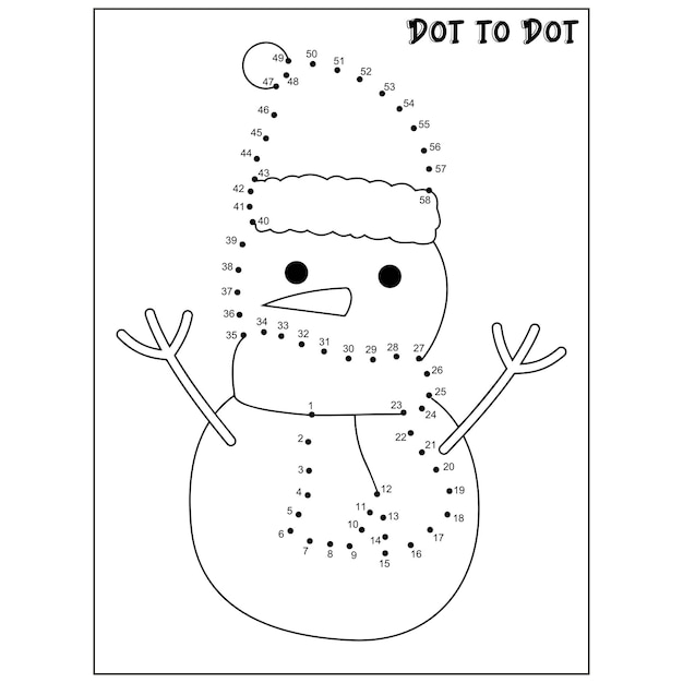 Christmas connect the dots activities