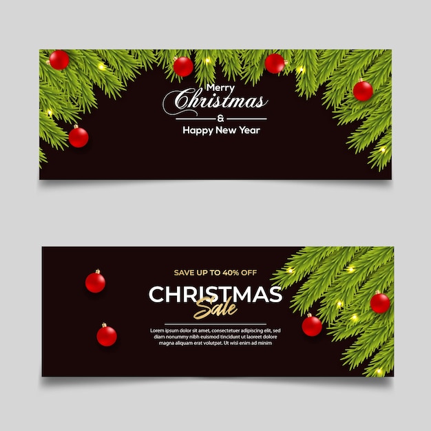 Christmas Cover Sale Photo With Black Color Style