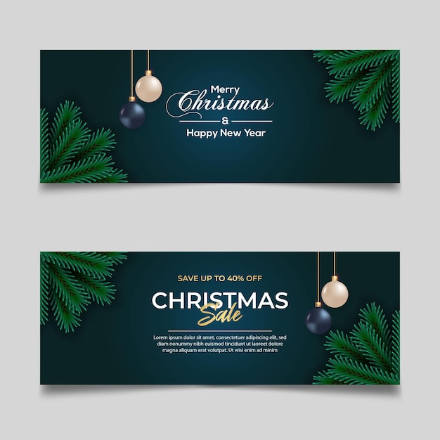 christmas cover sale photo with blue color style