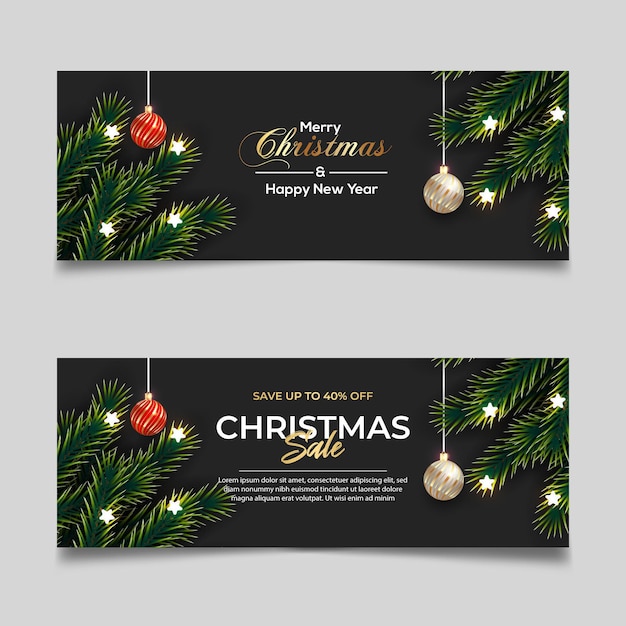 Christmas Cover Sale Photo With Dark Red Color Style