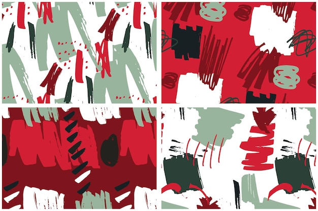 christmas crush abstract patterns