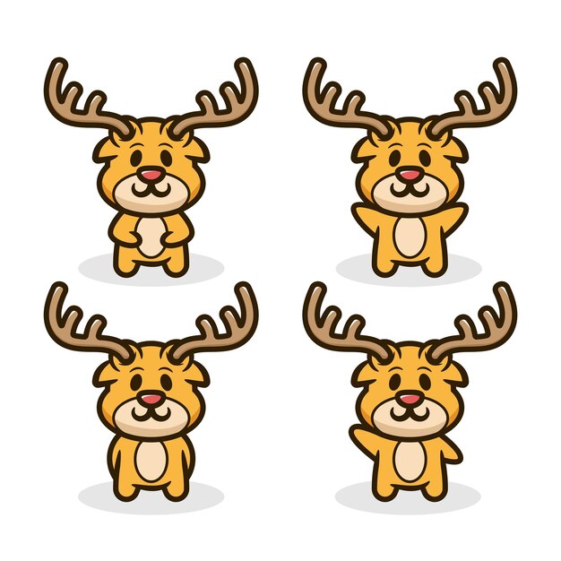 크리스마스 귀여운 Deer01