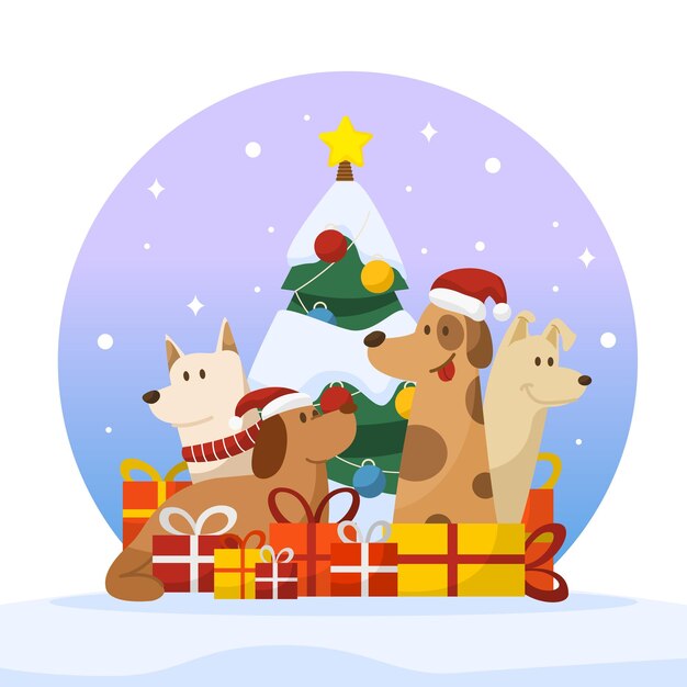 ベクトル クリスマスの可愛いサンタの爪のイラスト