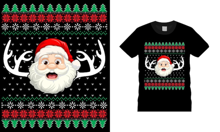 वेक्टर christmas day t shirt design