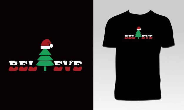 Christmas day tee design