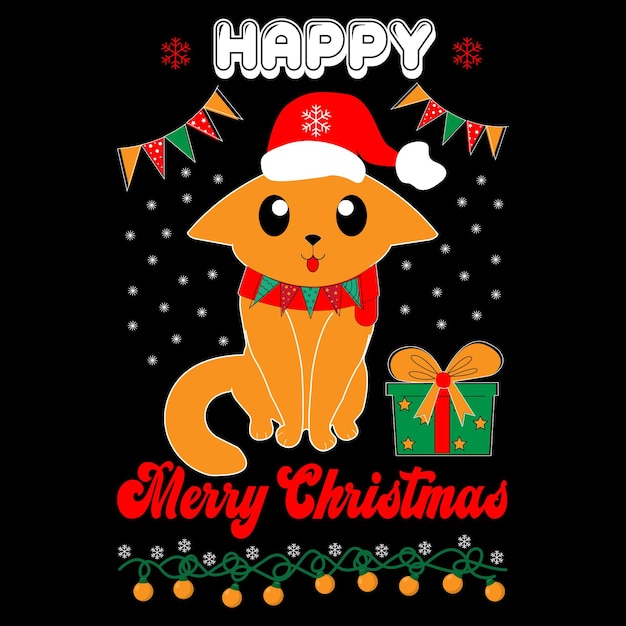Christmas Day Typography and Graphic T shirt Design