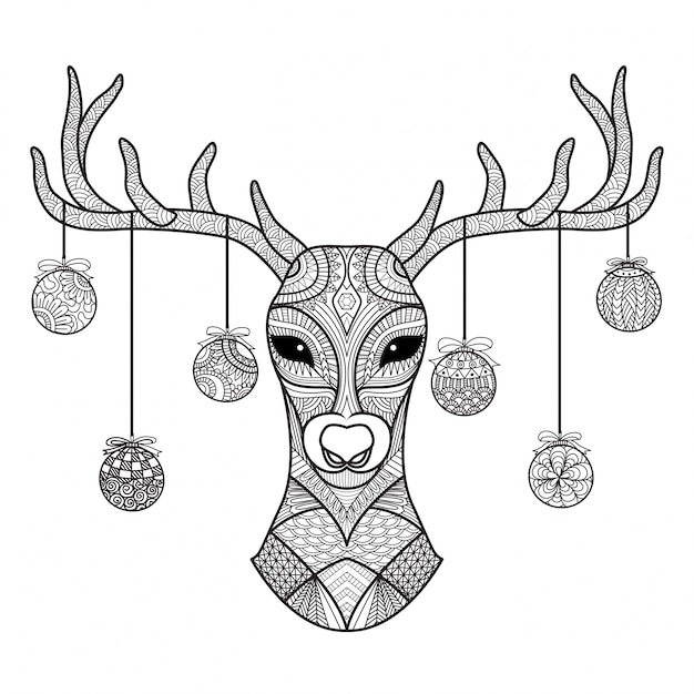 Christmas deer