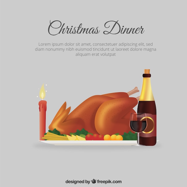 Christmas Dinner Template